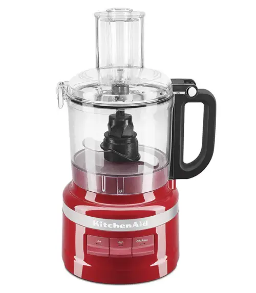 Red KitchenAid Food Processor